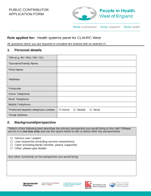 Form preview