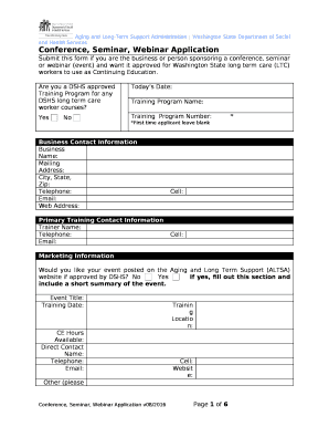 Conference, Seminar, Webinar Application