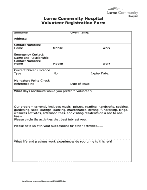 Form preview