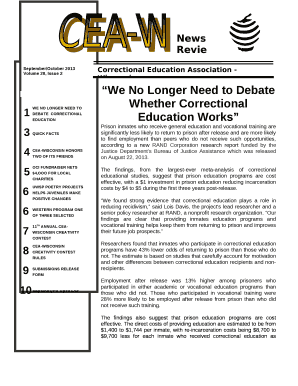WE NO LONGER NEED TO DEBATECORRECTIONAL EDUCATION