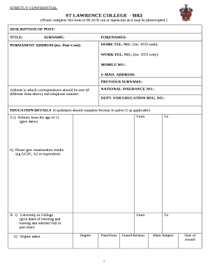 Form preview