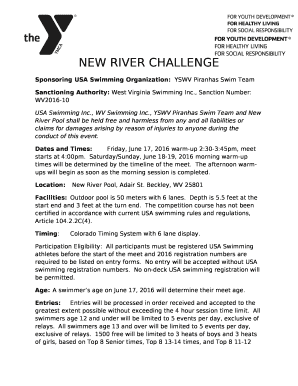 NEW RIVER CHALLENGE