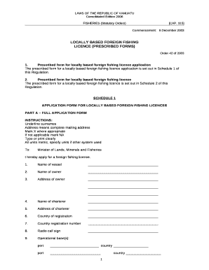 LOCALLY BASED FOREIGN FISHING