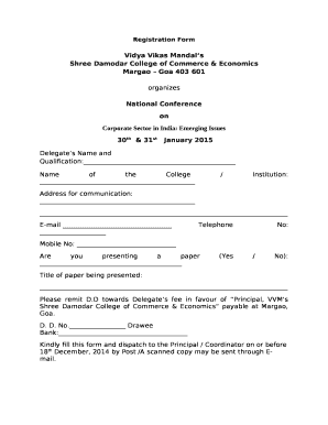 Shree Damodar College of Commerce & Economics