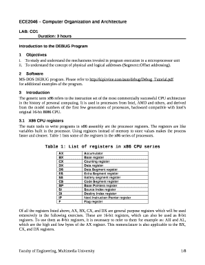 ECE2046 Computer Organization and Architecture