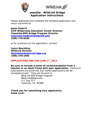 Yosemite - WildLink Bridge