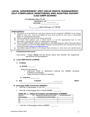 LOCAL GOVERNMENT UNIT-SOLID WASTE MANAGEMENT