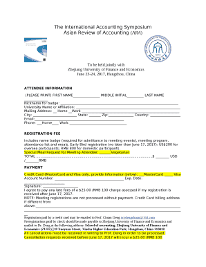 The International Accounting Symposium