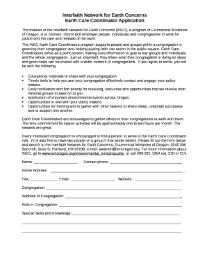 Interfaith Network for Earth Concerns