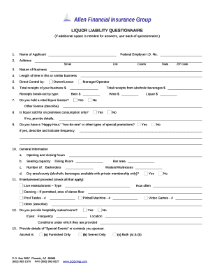 (If additional space is needed for answers, use back of questionnaire