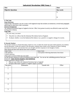Industrial Revolution Free Essay Example