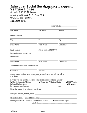 Episcopal Social Services