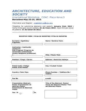 ARCHITECTURE, EDUCATION AND SOCIETY template