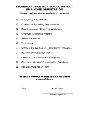 Early Retirement / Resignation Outline of Key Responsibilities and ...