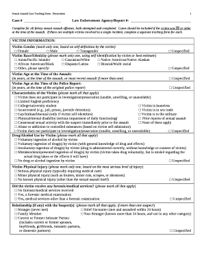 Case #Law Enforcement Agency/Report #: