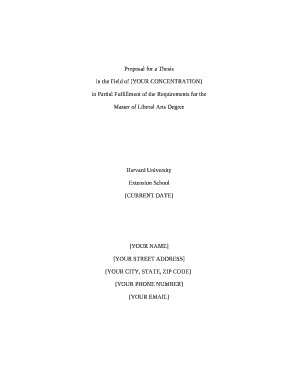 Master of Liberal Arts Degree