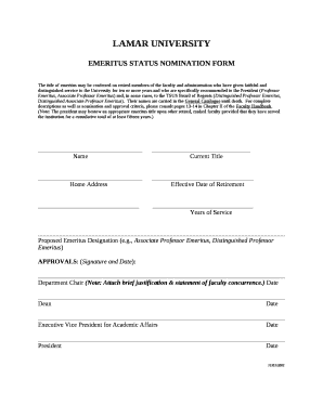 Academic Affairs Forms - Murray State University