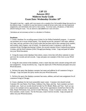 Form preview