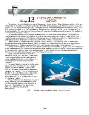 Business aviation is the use of a private- or company-owned general aviation aircraft for business purposes