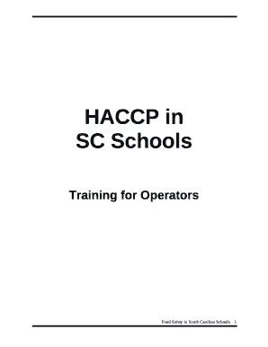 HACCP in