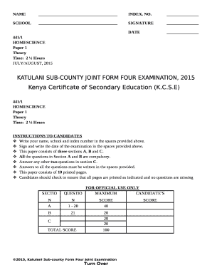 Answer any other two questions in section C