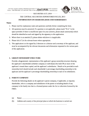 Form CSD III
