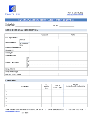 Other than each other, who would you name for the following: