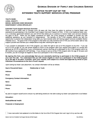 NOTICE TO OPT OUT OF THE