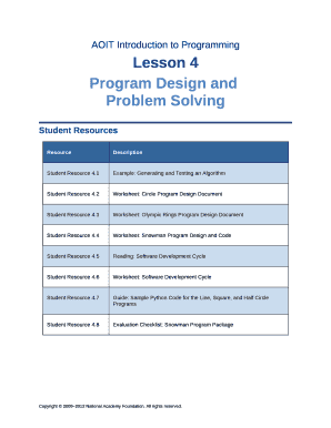 Student Resource 4