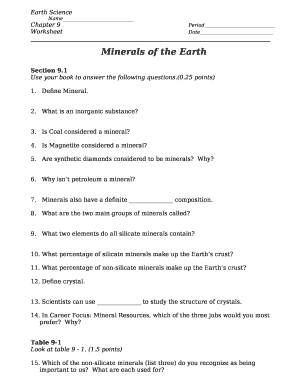 Free Earth Science Flashcards about Rocks &amp; Minerals-- - StudyStack
