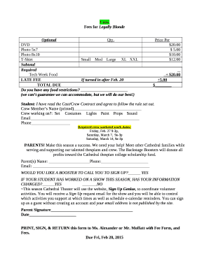 Form preview