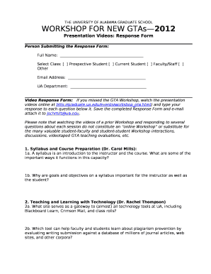 Form preview