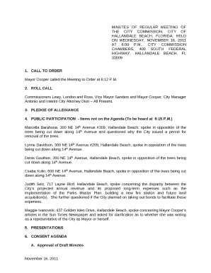 PUBLIC PARTICIPATION- Items not on the Agenda (To be heard at6:15 P