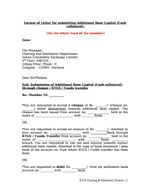 Clearing and Settlement Department