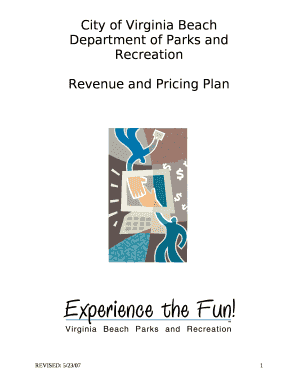 Revenue and Pricing Plan