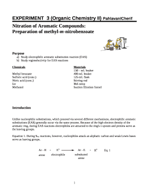 EXPERIMENT3 (Organic Chemistry II) Pahlavan/Cherif