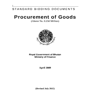 Bidding Documents for Procurement & Installation of LAN and other accessories at three District Hospitals