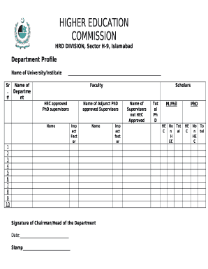 hrd division hec