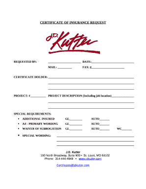 MAIL: FAX: #