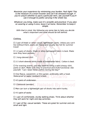 Maximize your experience by minimizing your burden