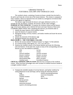 Laboratory exercise 14