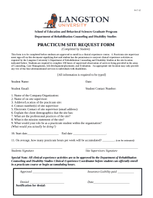 School of Education and Behavioral Sciences Graduate Program