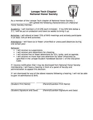 Lenape Tech Chapter template
