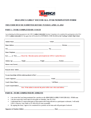 Overview LHSCA Affiliations - lhsaa