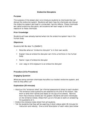 Endocrine Disruptors
