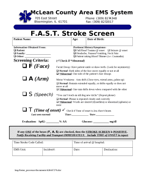 Stroke Screen