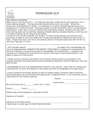 Application - Holy Spirit School