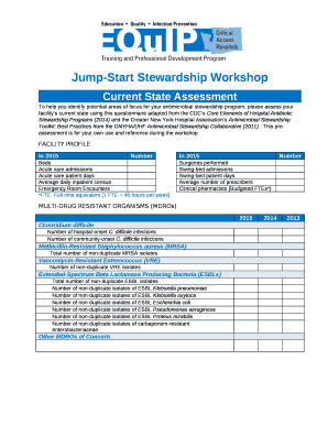 Jump-Start Stewardship Workshop