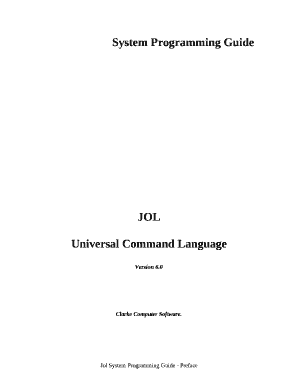 System Programming Guide Doc Template | pdfFiller