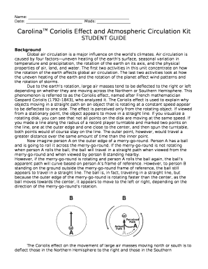 Global air circulation is a major influence on the world's climates